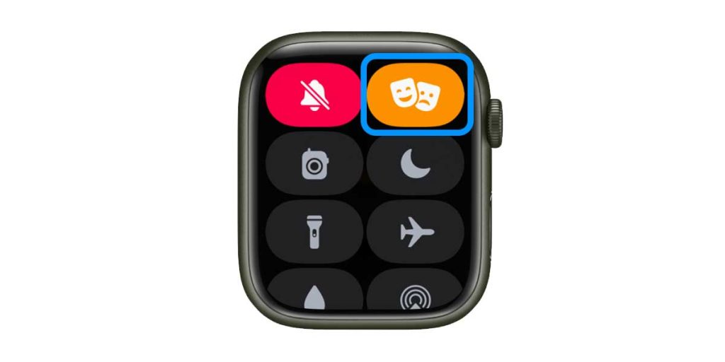 Theater mode on Apple Watch