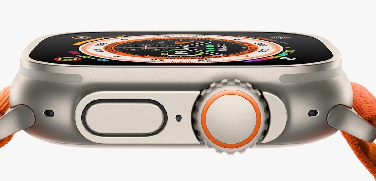Apple Watch Ultra display