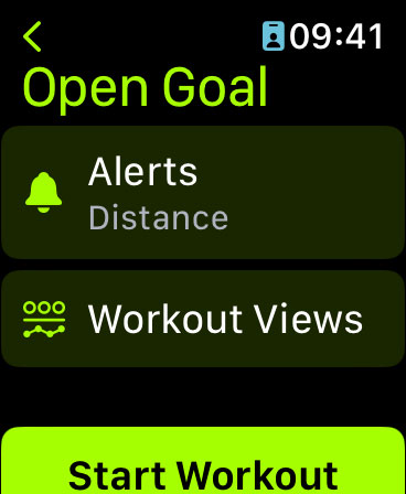 apple watch outdoor cycle exercise minutes