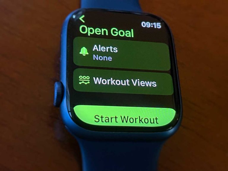How to change the Apple Watch Workout app onscreen stats and metrics