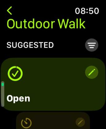 How to change the Apple Watch Workout app on-screen stats and metrics