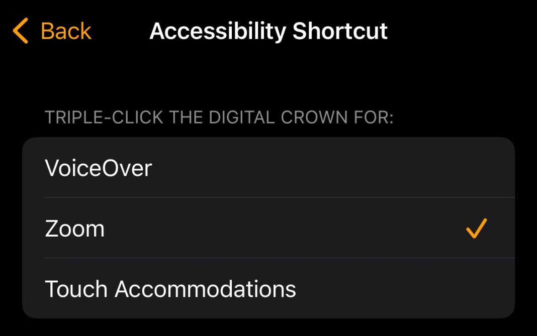 Apple Watch screen zoomed in? How to zoom it out MyHealthyApple