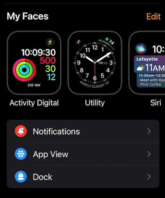 Apple Watch notifications in IOS 16
