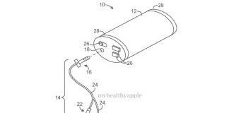 wrapped display apple device with rotational motion