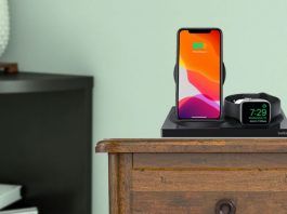charging accessory for apple watch and iPhone for bedside table