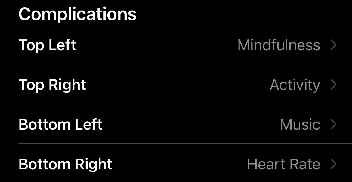 Apple Watch Complications a complete user guide MyHealthyApple