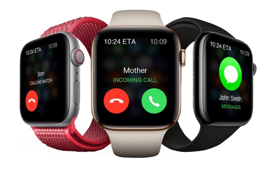 family set up Apple Watch