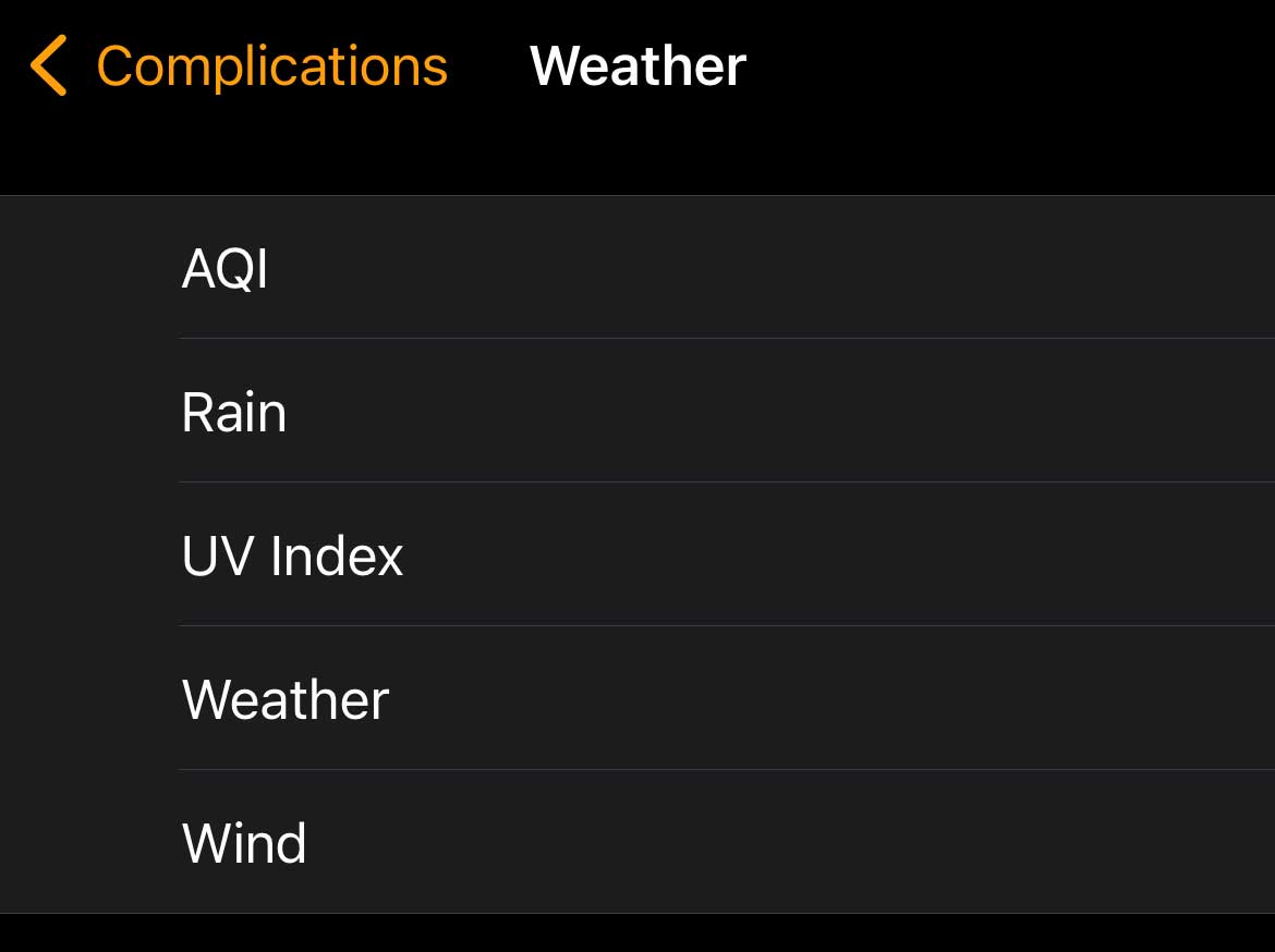 Best weather app complications for your Apple Watch face MyHealthyApple