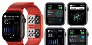 Sweat sensors via Aura Band