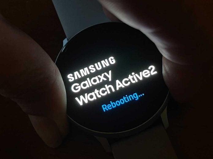 reboot or boot loop stuck on Samsung Galaxy Watch
