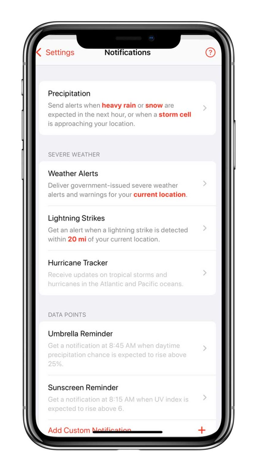 how-to-get-rain-snow-and-severe-weather-or-critical-alerts-on-iphone