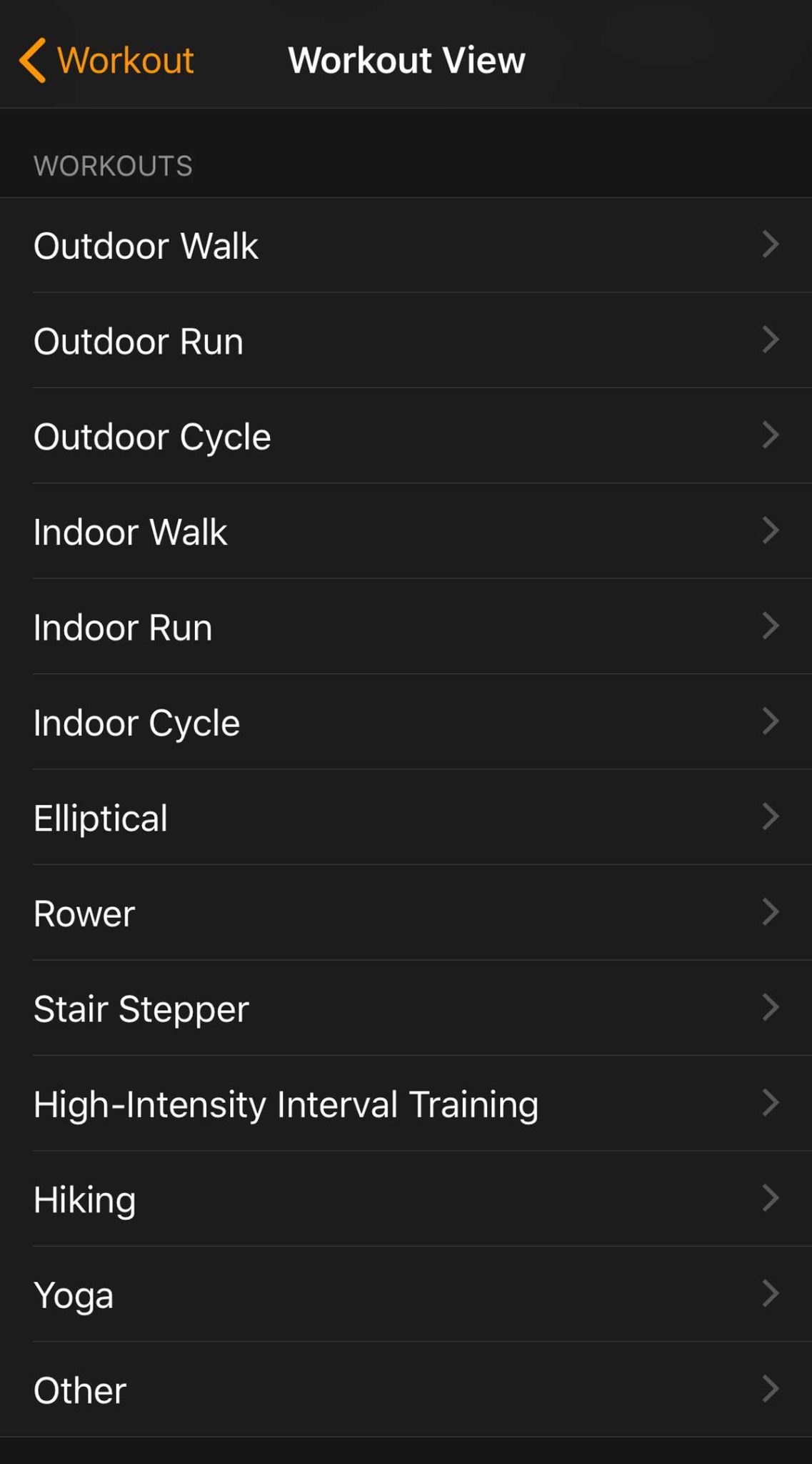 How to change the Apple Watch Workout app onscreen stats and metrics
