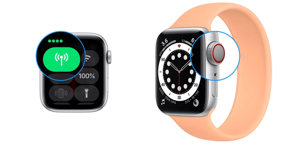 verify apple watch supports mobile LTE cellular on its own without iPhone