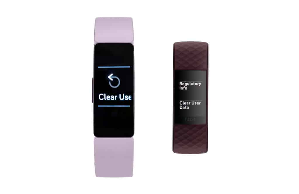 Fitbit trackers clear user data