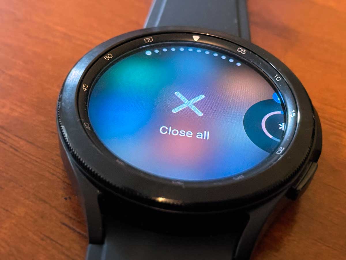 How to close background apps on Samsung Galaxy Watches MyHealthyApple