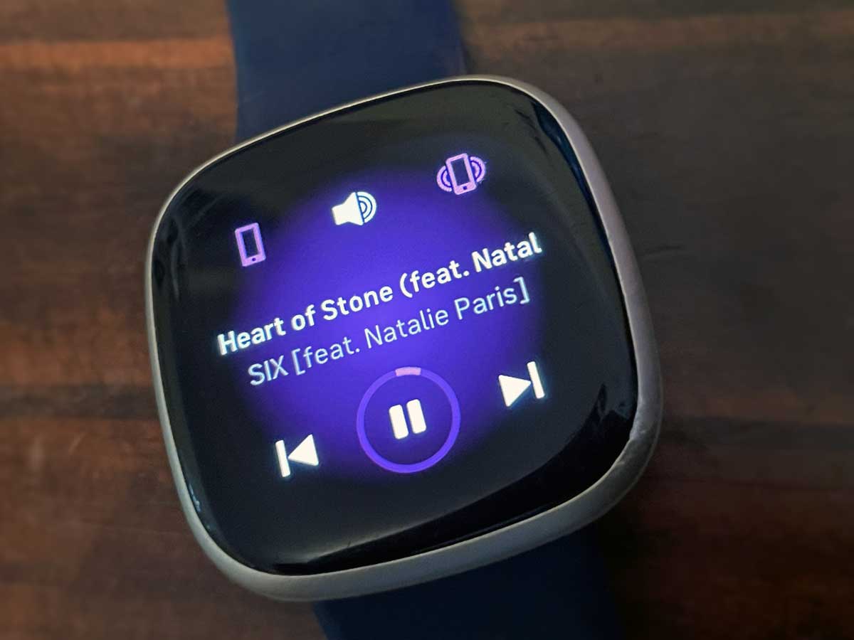 How to add or control music to Fitbit Versa and Sense series plus older