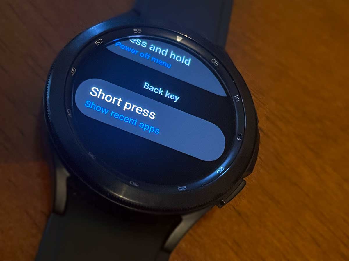 How to customize the buttons on your Samsung Galaxy watch MyHealthyApple