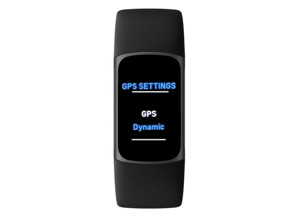 GPS Dynamic setting on Fitbit Charge 5