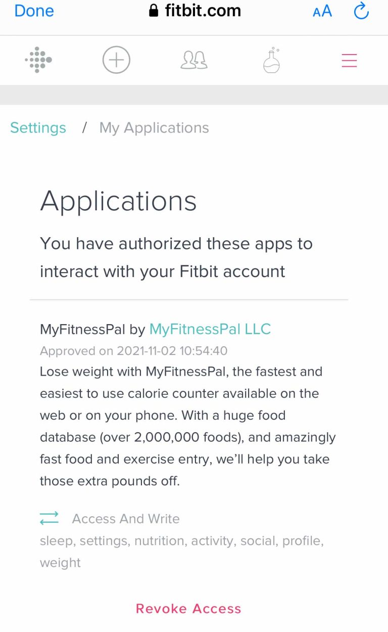 How to connect and sync MyFitnessPal (MFP) with Fitbit - MyHealthyApple