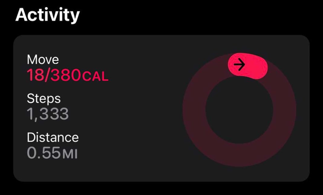 iPhone Fitness app not tracking your activity or closing the Move Ring