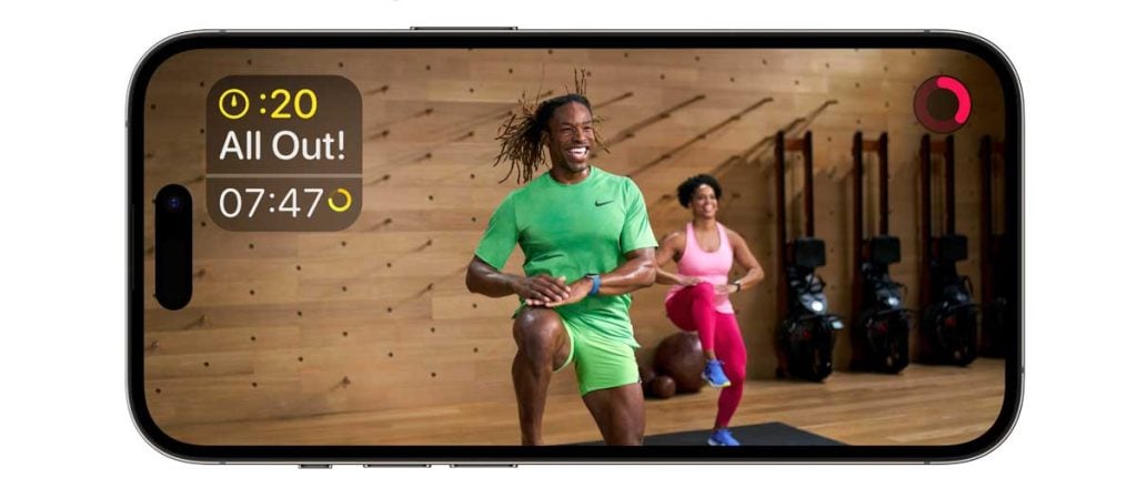 Apple Fitness+ for iPhone only users in the Fitness app