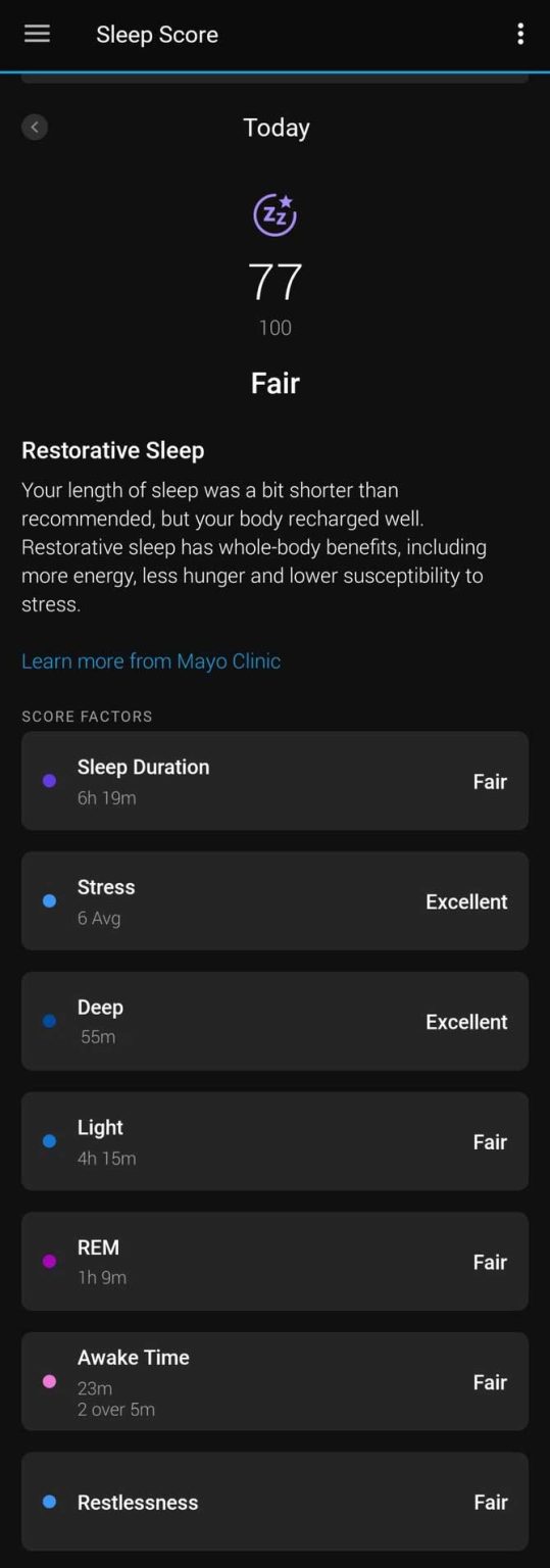 How to utilize Garmin’s sleep score to monitor quality of sleep