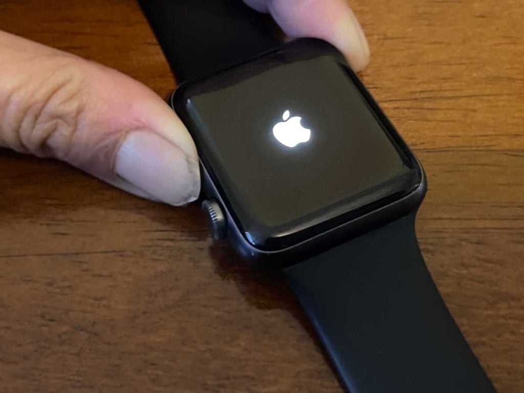 exiting power reserve mode on Apple Watch