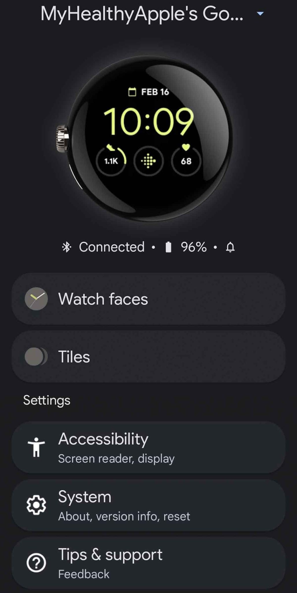 Forgot Google Pixel Watch screen lock pin or pattern or it's not ...