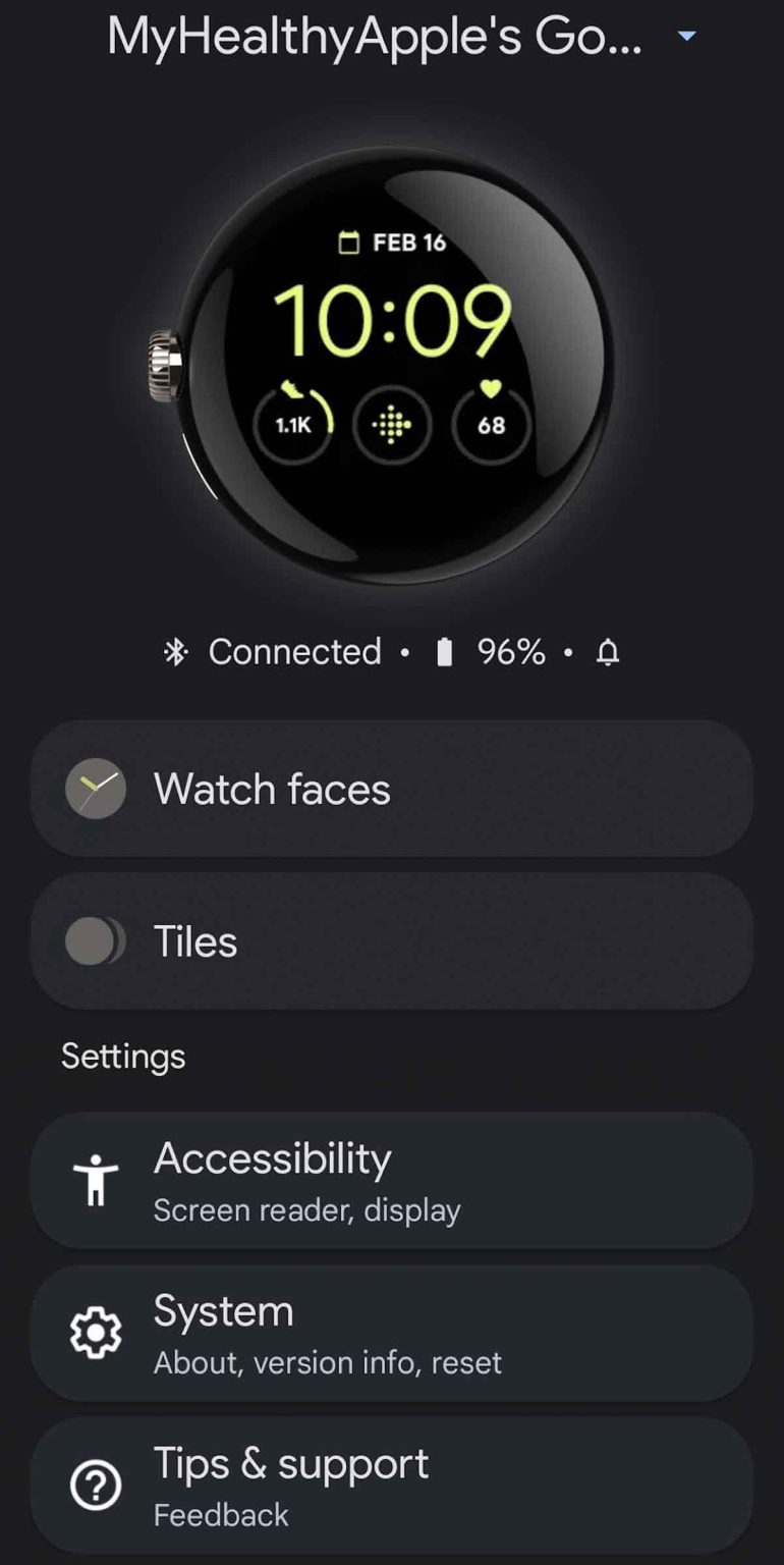 Forgot Google Pixel Watch screen lock pin or pattern or it's not ...