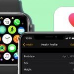 Apple health app for Apple Watch and iPhone