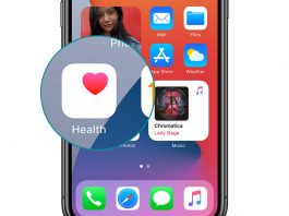 health app iOS 14