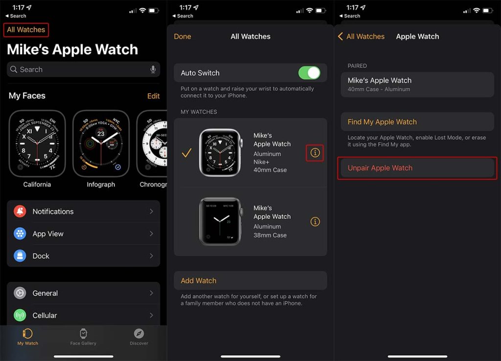 How to get your Apple Watch to sync with your iPhone