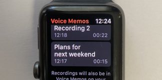 How to rename Voice Memos on Apple Watch