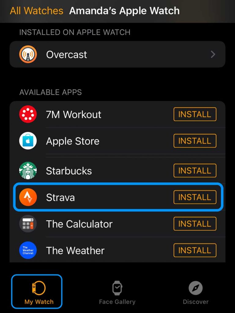 Strava for Apple Watch a complete guide MyHealthyApple