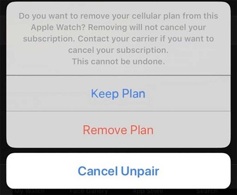 Unpair Apple Watch with or without your iPhone or Watch - MyHealthyApple