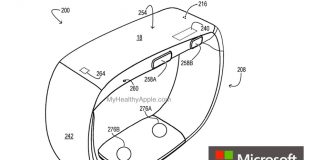 Microsoft Blood Pressure monitor wearable