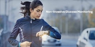 Noninvasive glucose monitoring bracelet