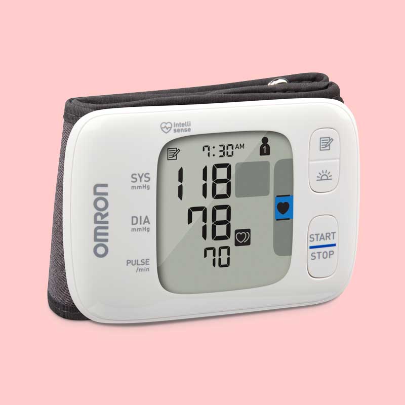 OMRON Gold Wireless Bluetooth® Wrist home blood pressure monitor 