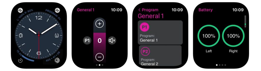 Oticon Companion Apple Watch app