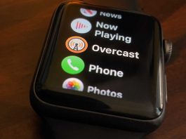 apple watch overcast app