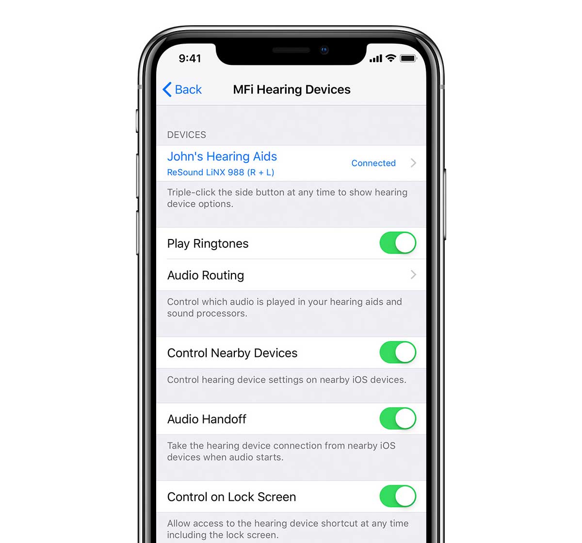 How to use your MFI hearing aids with your iPhone and Apple Watch