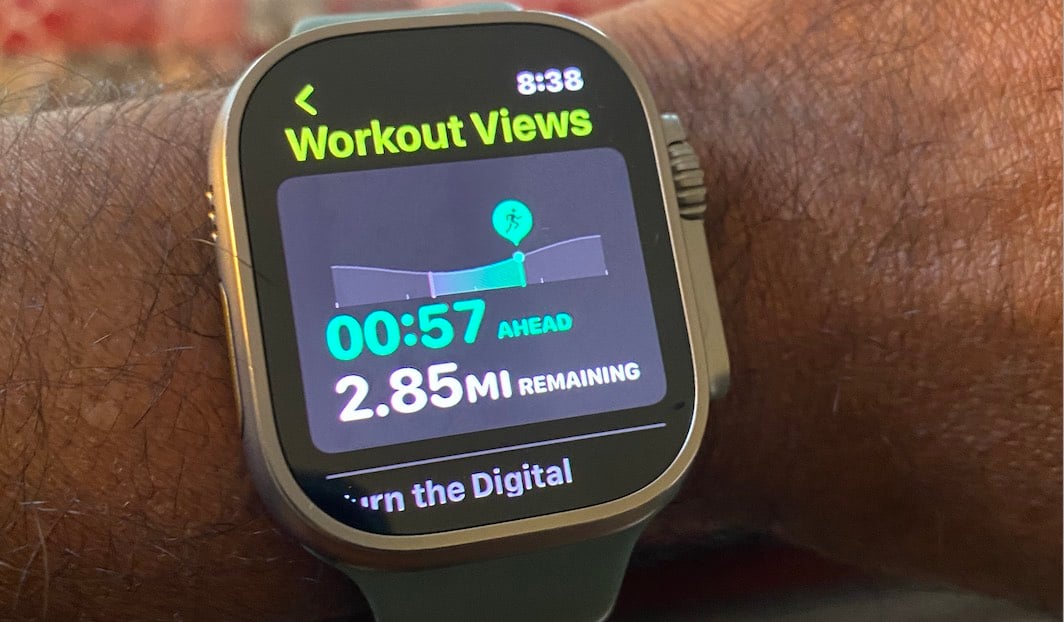 Race Routes Workout Views on Apple Watch