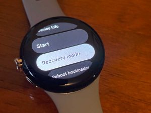 Forgot Google Pixel Watch screen lock pin or pattern or it's not ...