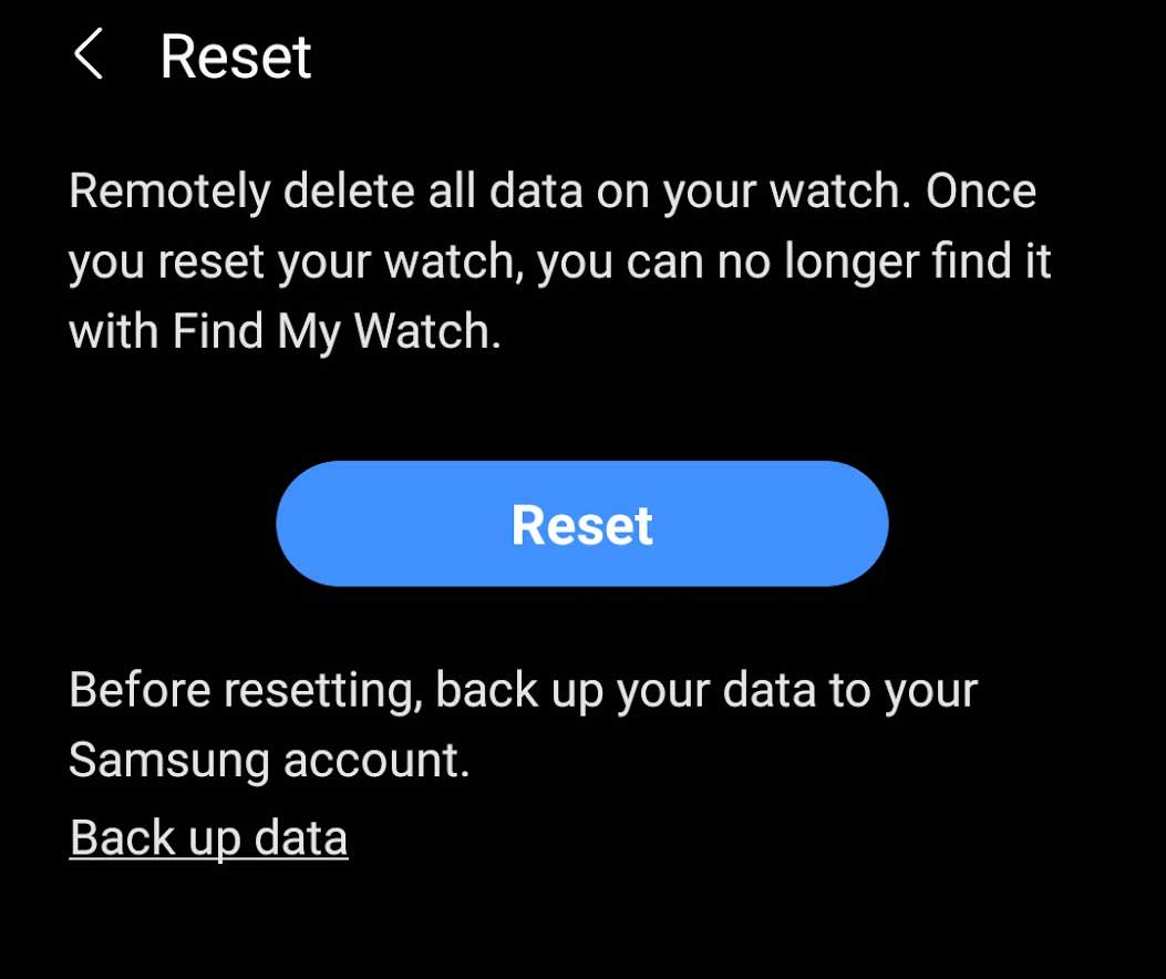 Samsung Galaxy Watch not turning off its screen when covering with palm