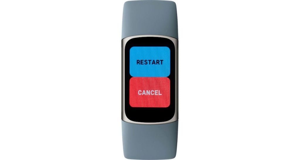Fitbit Charge 5 restart