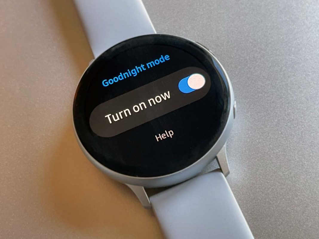 How to use Bedtime and Goodnight mode on your Samsung Galaxy Watch MyHealthyApple