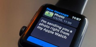 Apple Watch how to send and share a photo