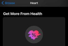 Apple Watch set up AFib history in Health app