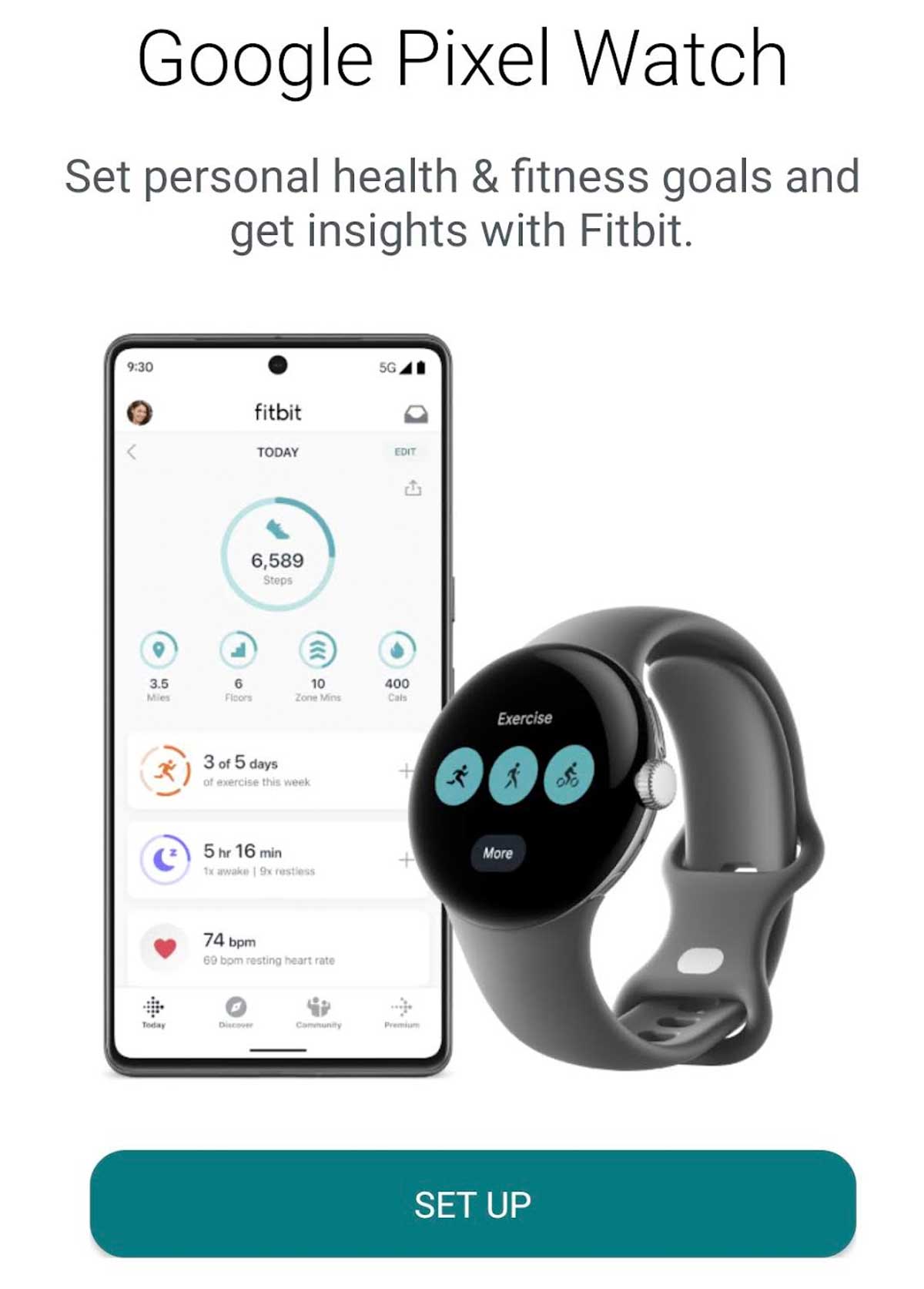 Google Pixel Watch not tracking sleep or showing a sleep score? Steps