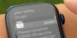Sharp CareKit based health app